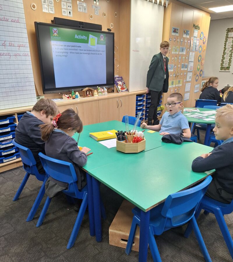 Image for the Tweet beginning: Y9 returned to their primary